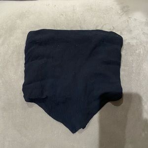 Hollister black bandana top